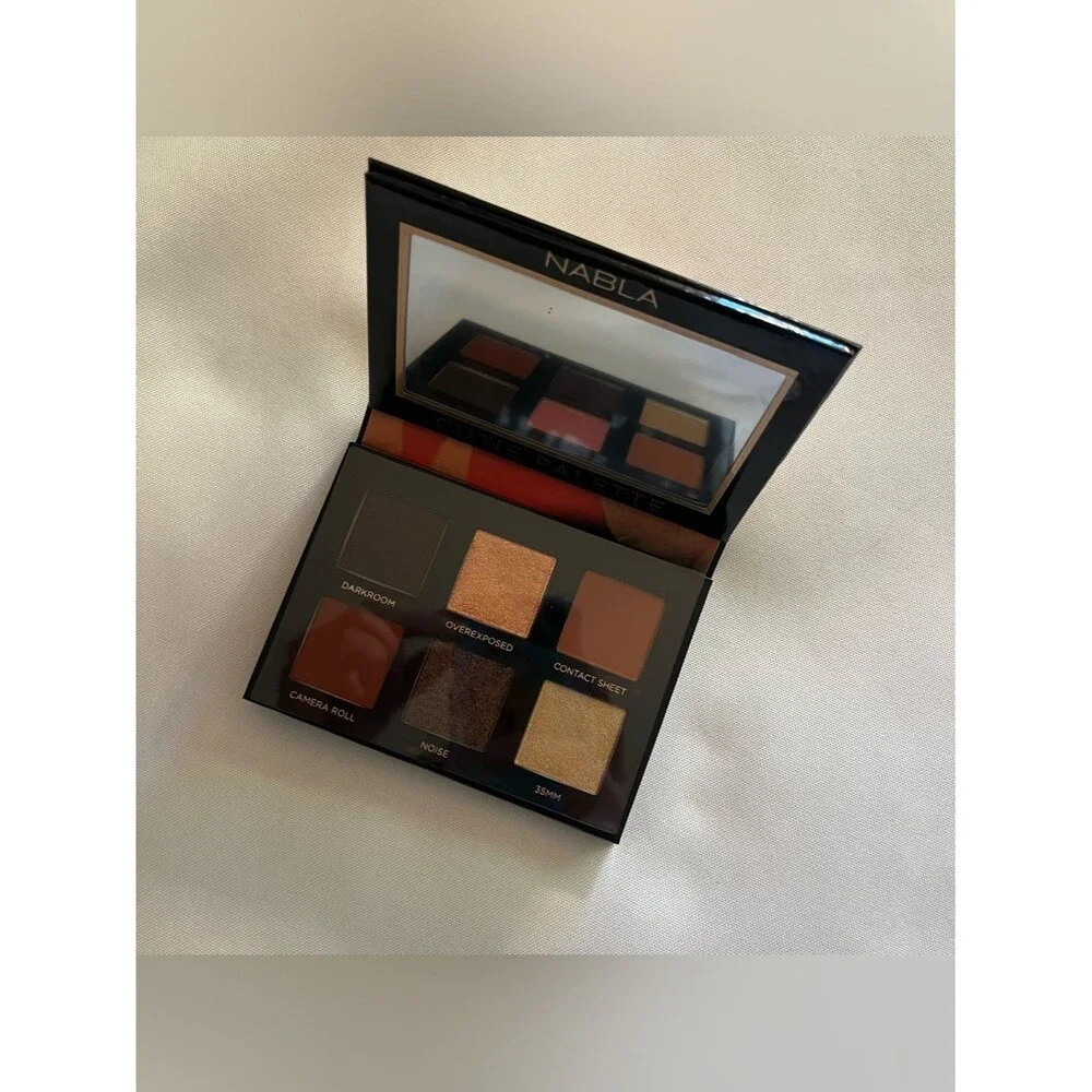 NABLA Analogue Cutie 6 Pan Vegan Eyeshadow Palette Full Size NWT